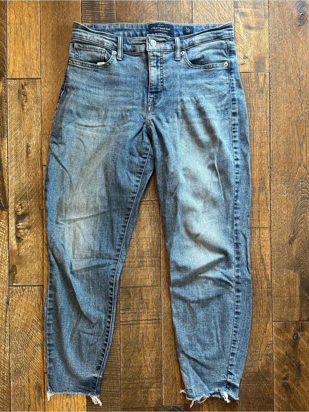 Lucky Brand Slim Straight Jeans - Light Blue Wash